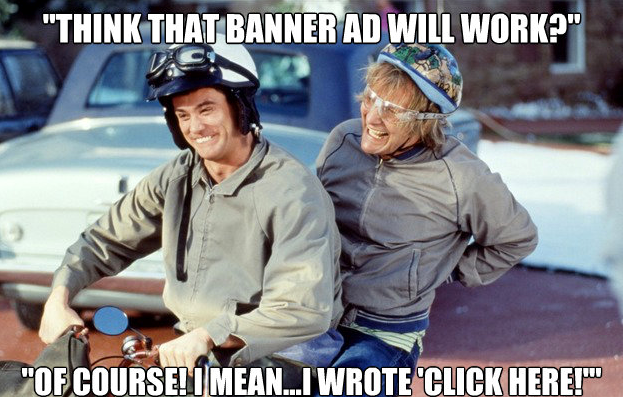 Banner reklamlar salak ile avanak motor uzerinde guluyorlar dijital reklam nedir? Ajansara