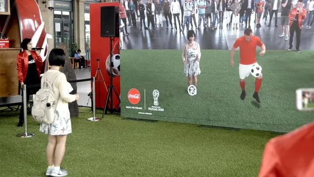 Coca Cola FIFA World Cup AR in Zurich