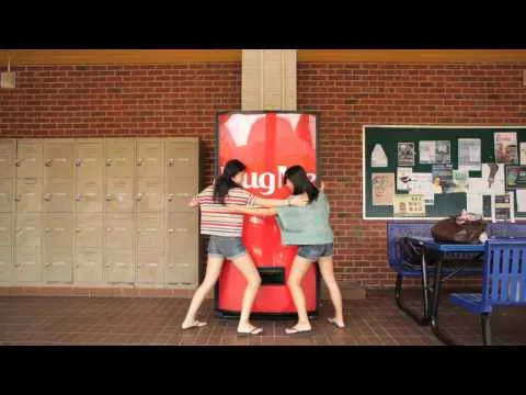 Coke Hug Machine