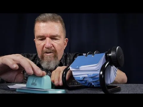 Confessions of an Office Supply Junky - Episode 17: Rolodex Repurposed